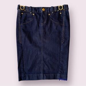 Armani exchange denim skirt size 2